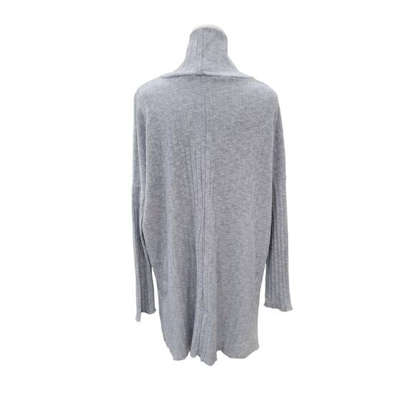 Out From Under Women's Turtleneck Sweater Grey Size Small Tunic Pullover‎ - Picture 6 of 10